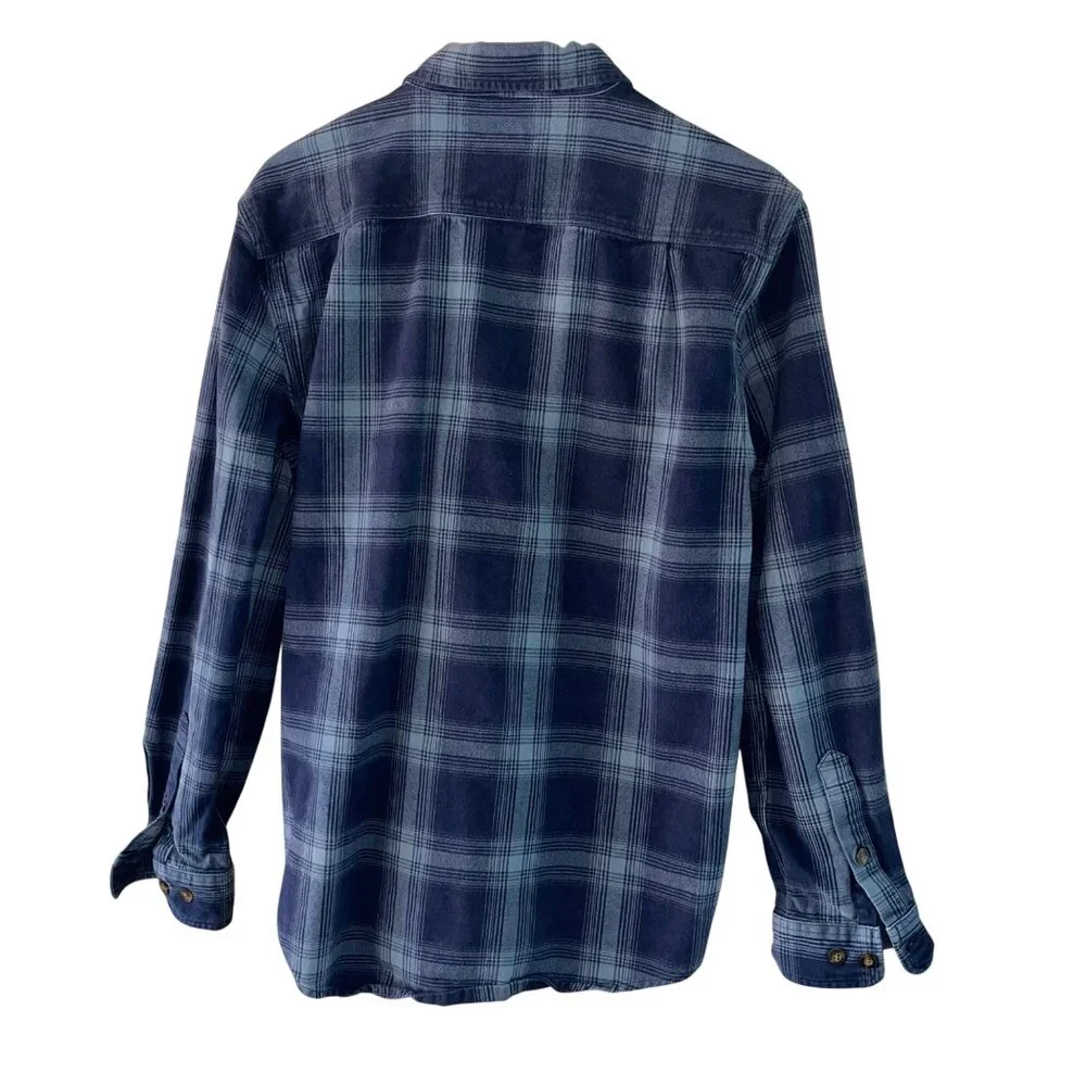 Carhartt Mens Shirt Size Small Blue Original Fit Long Sleeve Button Down - Picture 8 of 9